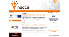 Desktop Screenshot of nacce.es
